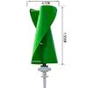 1000W Vertical Wind Turbine, 12V Three-Phase Wind Power System with Charge Controller view 3