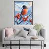 Winter Bird Paint by Numbers Kit, 50 x 65 cm, Unframed view 3
