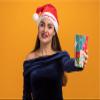 Alsino Funny Christmas Hat, Red Santa Hat with Pom-Pom, Design: Glühweinchen view 4