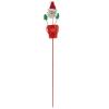 Milisten Metal Christmas Garden Stake with Santa Claus Planter Sign view 1