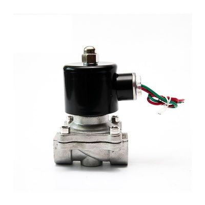 3/8 in, 1/2 in, 3/4 in, 1 in, 1-1/4 in, 1.5 in, 2 in 2-Way Normally Closed Stainless Steel Solenoid Valve, 12V, 24V, 110V, 220V, IDGTTLDF (3/8 in, BSP, 12V DC)