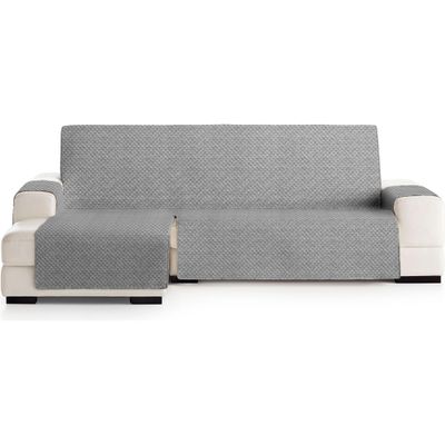 ECOMMERC3 Gray Chaise Lounge Sofa Cover, Left/Right, Adjustable and Easy to Install
