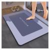WENYOG Bathroom Bath Mat, Anti-Slip Floor Rug, Y-Gray, 50 x 80 cm view 2