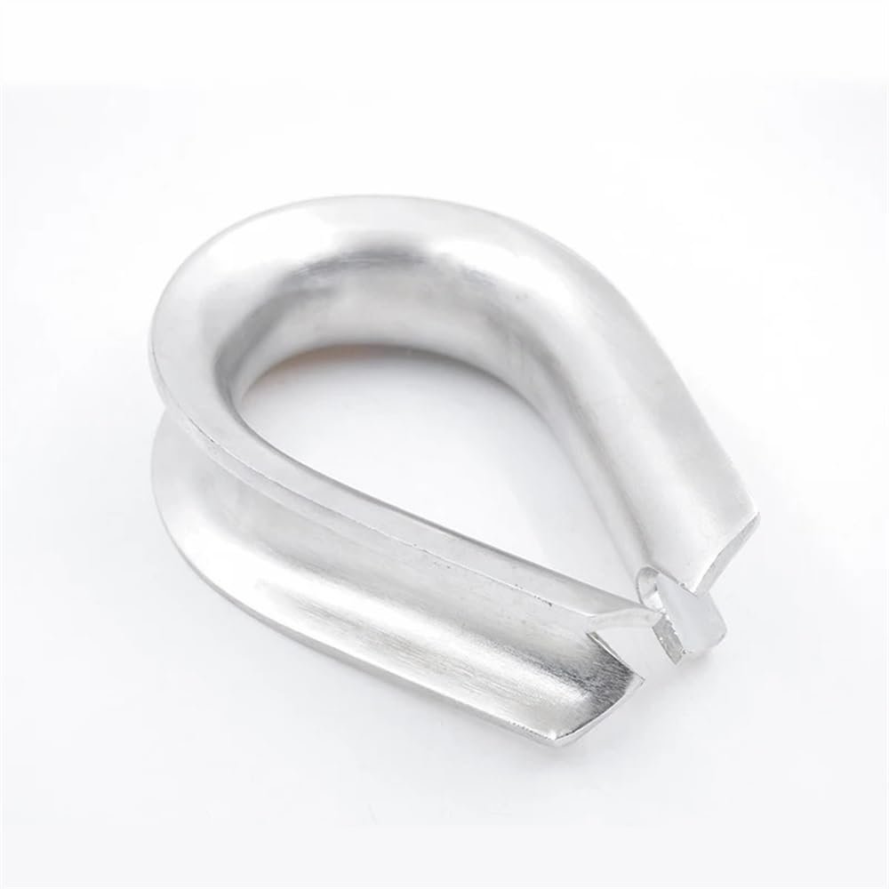Generic M22 304 Stainless Steel Wire Rope Thimble, 1 Piece