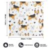 QUEWIQR Welsh Corgi Hanging Hand Towels, Drying Dish Towels for Bathroom and Kitchen, 4-Piece Set view 2