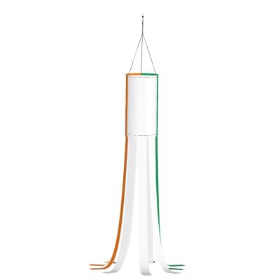 ETASUIOL Winter Windsock with Côte d’Ivoire Flag