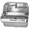 QUSYZD Wall-Mounted Folding Sink with Lid for Boats and RVs view 3