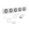 Donkivvy 5.0 Radiator Fan, Long-Lasting Heating Fan for Under-Radiator Heating and Radiators, 50 CFM/85 m³/h, Energy and Heating Cost Savings (Mono Set) view 1