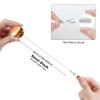 Retractable ID Badge Holder, Sunset Rural View, with Belt Clip view 3