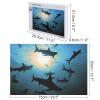 1000-Piece Hammerhead Shark Personalized Wooden Jigsaw Puzzle view 2