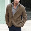 Duohropke Men's Knit Cardigan Sweater Hoodie view 2