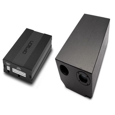 Option Sound System V1 for FIAT Ducato Series 9 – Plug & Play DSP Sound Upgrade with Vehicle-Specific Subwoofer