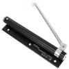 IWOWHERO Automatic Door Closer with Buffer Design, Aluminum Alloy, Black, for Outward-Opening Doors at Home and in Offices view 1