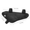 Zdprkqzvz Bicycle Frame Bag, Practical Triangular Top Tube Bag for Mountain Bikes view 4