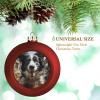 Pastor Border Collie Printed Christmas Ornaments view 3