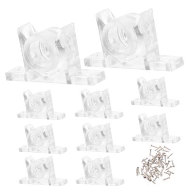 10-Pack Plastic Cabinet Door Catches for Loose Fronts