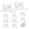10-Pack Plastic Cabinet Door Catches for Loose Fronts view 1