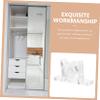 10-Pack Plastic Cabinet Door Catches for Loose Fronts view 2