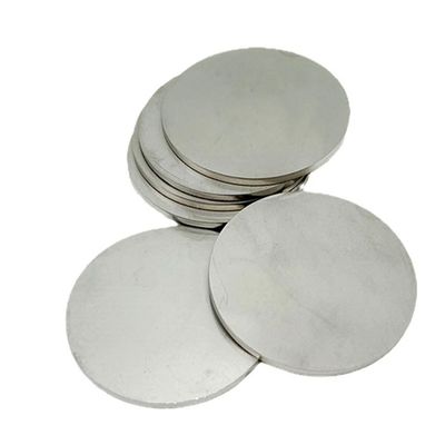 Round 304 Stainless Steel Disc, 50–300 mm Diameter, 5/6 mm Thick