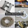 Round 304 Stainless Steel Disc, 50–300 mm Diameter, 5/6 mm Thick view 2