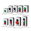 Start/Stop Self-Latching Push-Button Switch, Emergency-Stop Industrial Handheld Control Box with Arrow Symbol IDGTTLDF (Four Up/Down Start/Stop) view 2