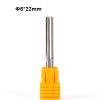 5-Piece 5 mm Shank 2-Flute Slotting Router Bits for Wood CNC, Straight Engraving, Carbide End Mills (5 x 22) view 2