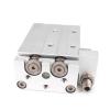 XFMZFUBD HLQ Series Air Cylinder, 16 mm Bore, HLQ16 Compact Slide Cylinder with Linear Ball Bearing and Magnet -S view 4