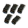 VWWJCCRO DYF14A DIN-Rail Relay Socket Base, 14 Terminals, 5-Pack view 1