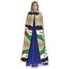 AKDODK Hooded Cloak with Syria Flag Map01 for Adults view 2