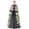 AKDODK Hooded Cloak with Syria Flag Map01 for Adults view 3
