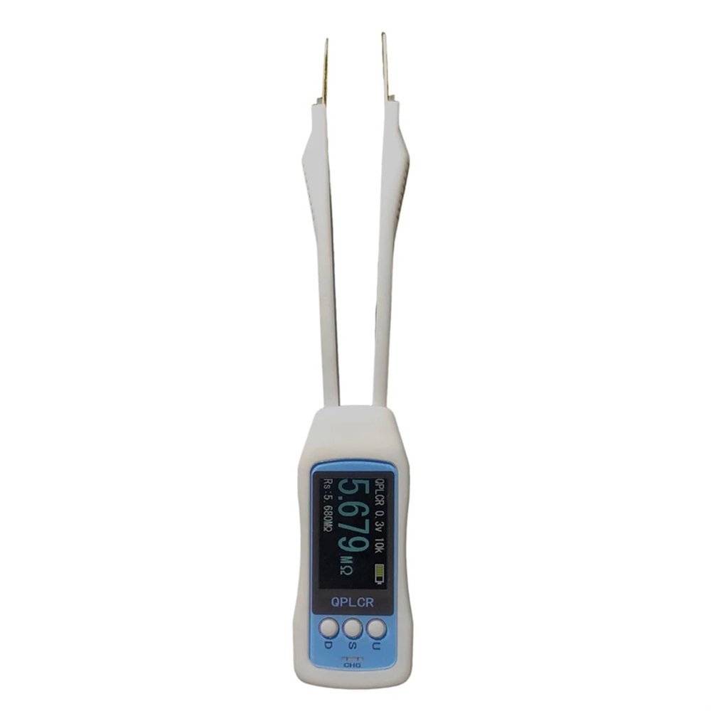 Handheld Digital LCR Meter with Smart SMD Tweezers