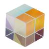 Bognajin Six-Sided Light-Combining Cube Prism, Optical Glass Prism for Teaching, Photography and Decoration, K9 Glass, 2 x 2 x 2 cm view 3