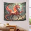 kaiyun Sparkling in the Sun Qilin Tapestry, Wall Hanging, 130 x 150 cm view 3