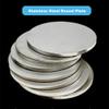 Round 316L Stainless Steel Disc, 5 mm Thick view 2