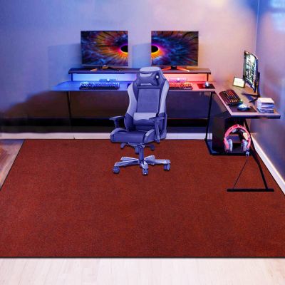 Xiaputcr Office Chair Mat, Scratch-Resistant Floor Protector, Non-Slip, 120 x 130 cm