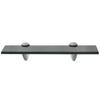 NQJIBUE Glass Floating Shelf, 30 x 20 cm, 8 mm view 2