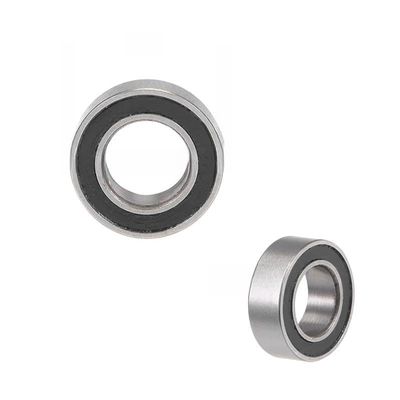 MR95RS ABEC-5 Miniature Ball Bearings, 10-Pack, 5 × 9 × 3 mm, Black, 2RS
