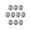 MR95RS ABEC-5 Miniature Ball Bearings, 10-Pack, 5 × 9 × 3 mm, Black, 2RS view 2