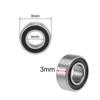 MR95RS ABEC-5 Miniature Ball Bearings, 10-Pack, 5 × 9 × 3 mm, Black, 2RS view 4