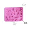 Sea Animal Silicone Candy Mold, 17.7 x 13.3 x 1.4 cm view 3