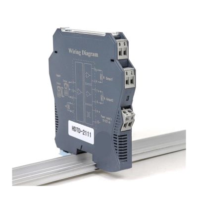 FSBNMNXPQ 220V Power Supply 0–10V Signal Converter, 4–20mA Signal Isolation Transmitter (4–20mA Input, 220V, 0–20mA)