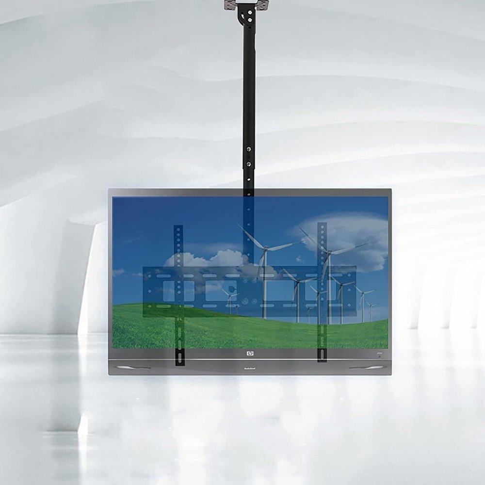 CAMEKIGZ Telescoping TV Mount, Ceiling/Wall Mount, Full Motion, 360° Swivel, 90° Foldable