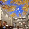 ELOIR 3D Autumn Gold Leaf Dove Wall Mural Wallpaper view 1