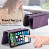 GoodcAcy Wallet Case for Xiaomi Redmi 10A, MagSafe-Compatible, Purple view 2
