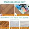 Office Chair Mat for Hardwood Floors, 60 x 120 cm view 4