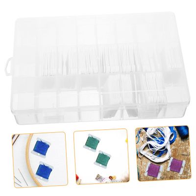 SEWACC Sewing Thread Winding Board with Box and Digital Notepad Organizer