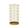 ZQKKLK Iron Umbrella Stand, Black view 1