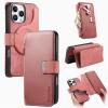 GoodcAcy Wallet Flip Case Compatible with Oppo Reno 11 5G, 15 Card Slots, MagSafe Compatible, Pink view 1