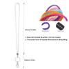 Fashionable Crystal Lanyard, 80 cm, Sparkling Rhinestone Badge Holder, 1-Piece Bonus, Purple, Standard view 2