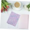 Lurrose Washable A6 Fabric Book Cover with Delicate Pattern view 2